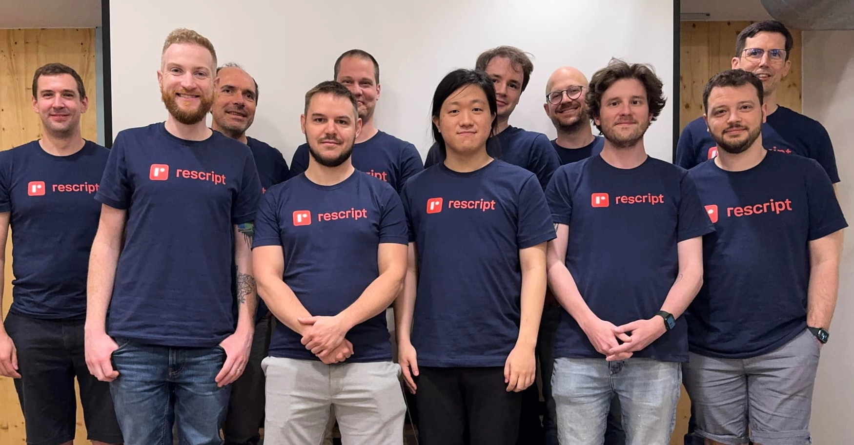 The ReScript team at the 2025 retreat in Vienna